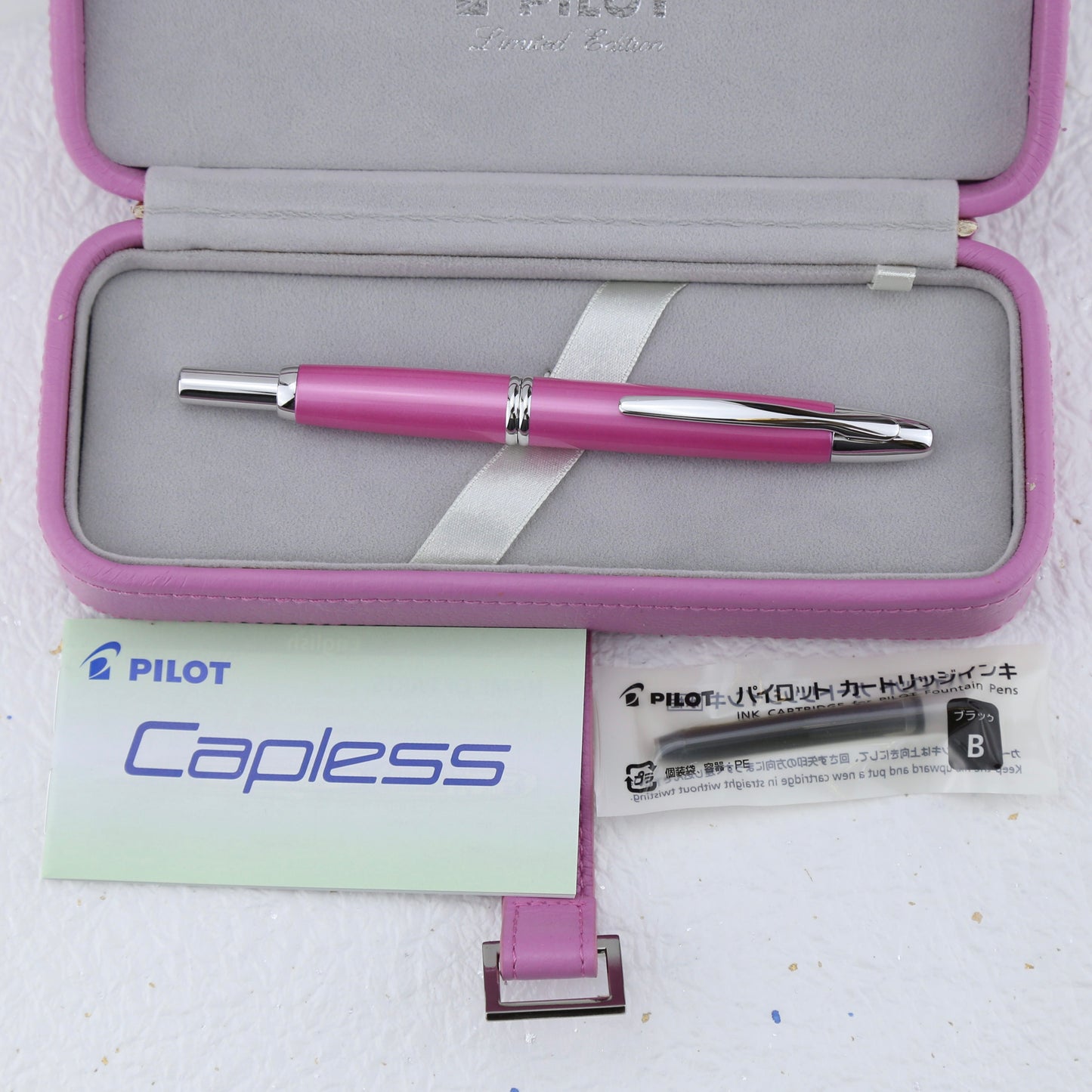 Pilot Capless 2011 Annual Limited Edition Pink Fountain Pen