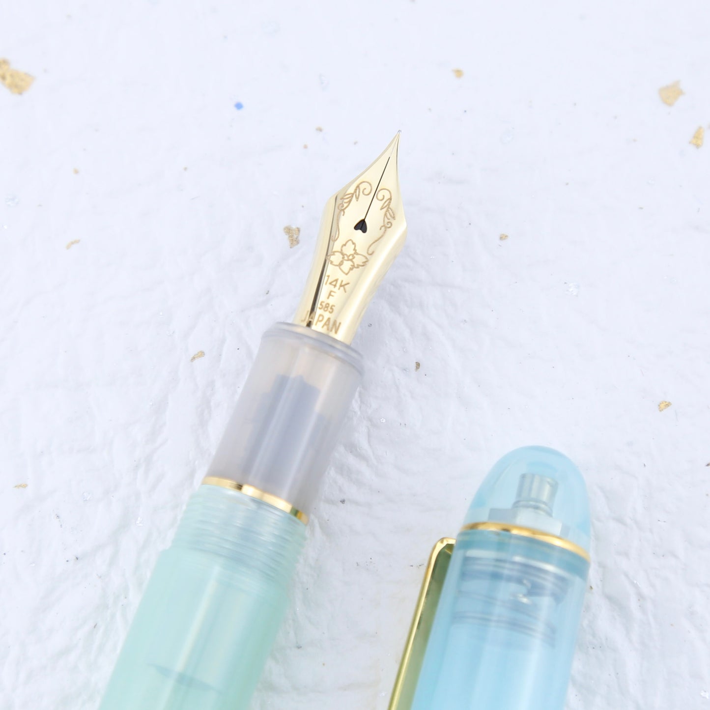 Platinum × Nonble Limited Edition Fountain Pen “Peppermint Tea”