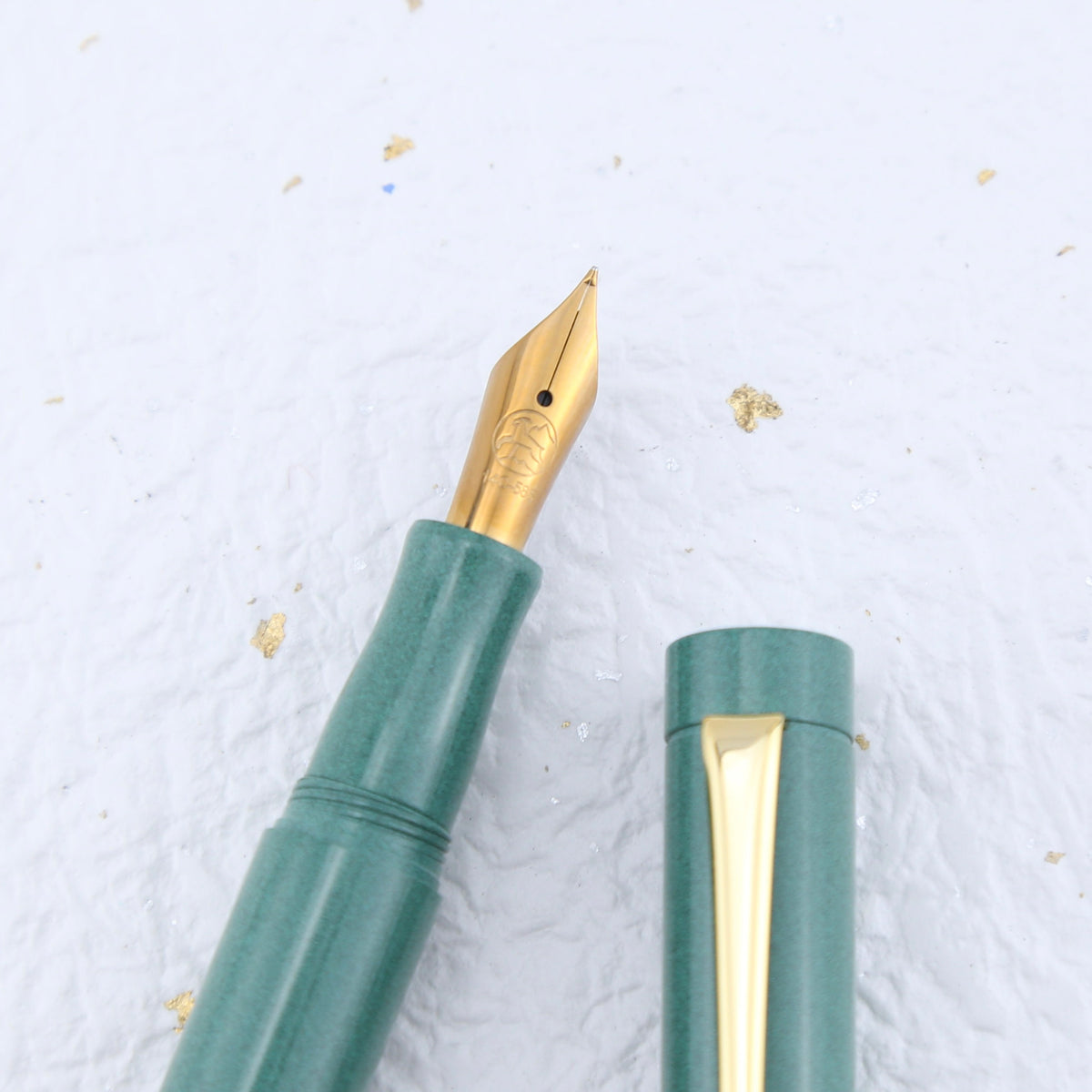 Poesie x Eboya Tan-Pen Limited Edition Fountain Pen – Jade