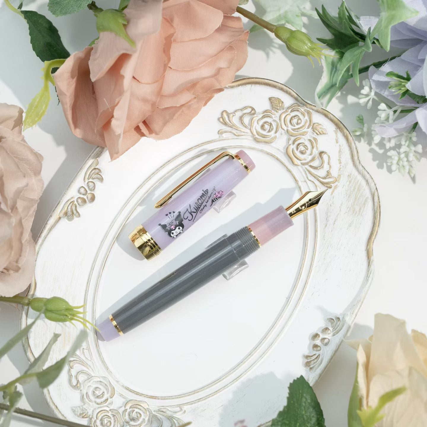 Sailor x Sanrio Kuromi — Fountain Pen & Ink