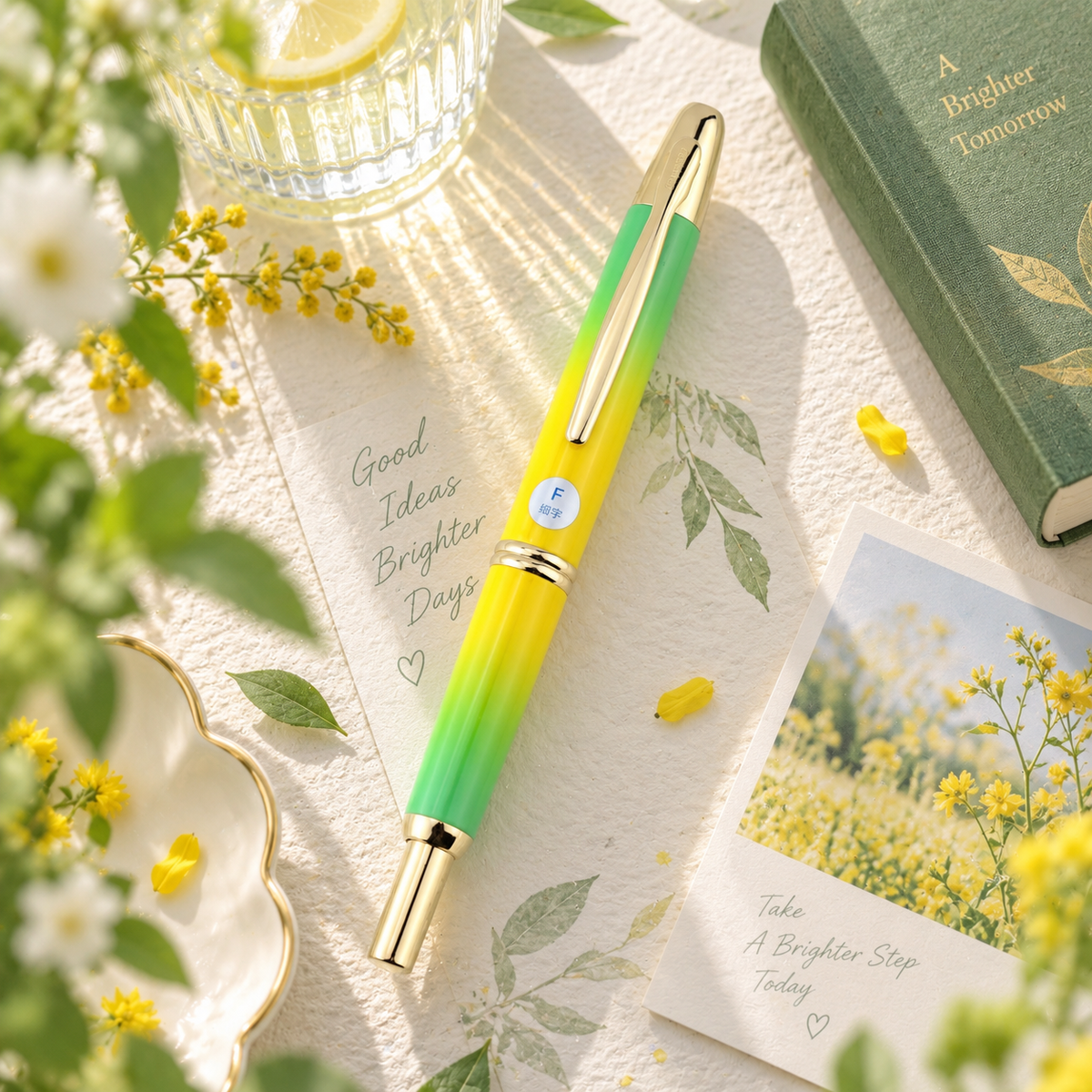 Pilot x Maruzen Limited Edition Capless "Waka Lemon" Fountain Pen