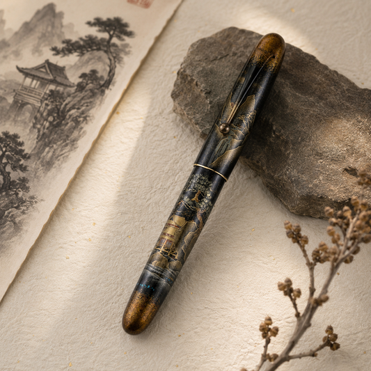 Namiki Yukari Royale Night Scene of Pavilion