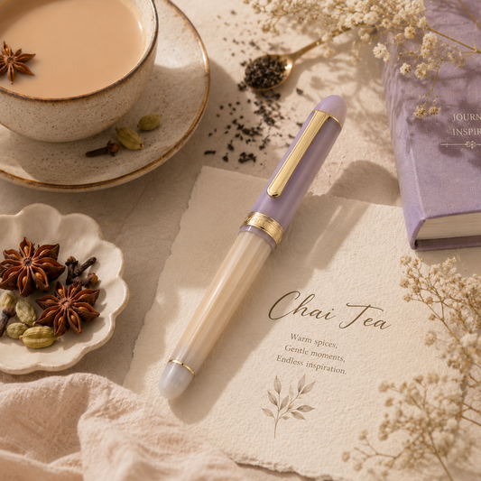 Platinum × NBC Limited Edition Fountain Pen “Chai Tea”