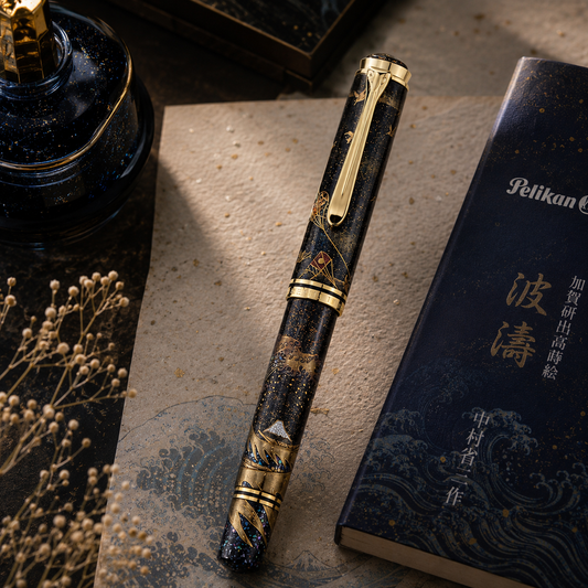 Pelikan M1000 Maki-e Nami (Waves)