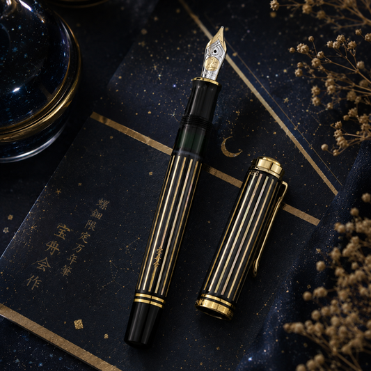 Pelikan M800 Raden Royal Gold