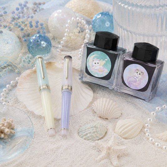 Sailor × Poésie Dreamy Cat Collection Limited Edition Fountain Pen