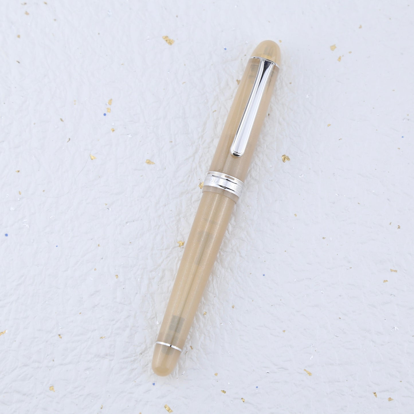 Platinum × Nagasawa Limited Edition Fountain Pen | Milk Tea Pearl