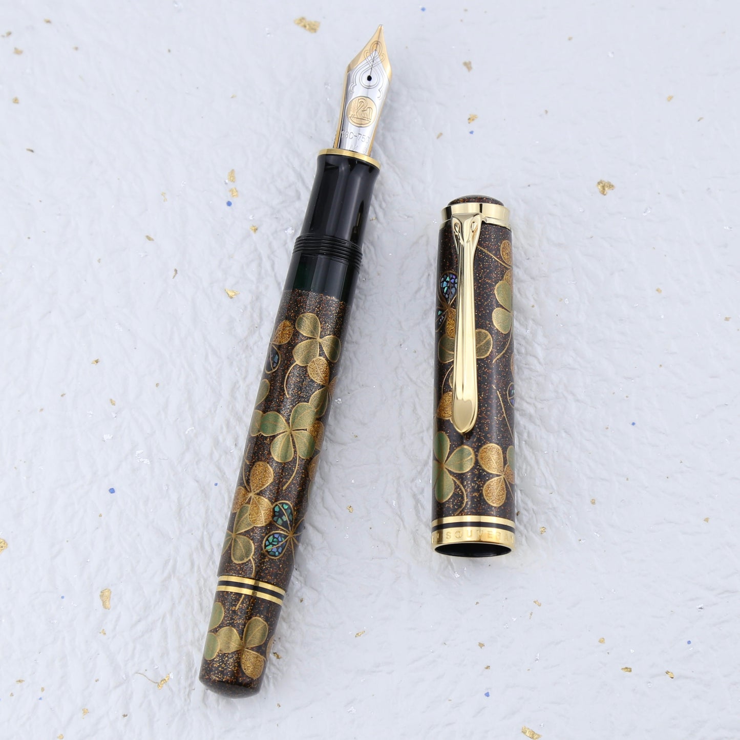 Pelikan M1000 Maki-e Four-Leaf Clover