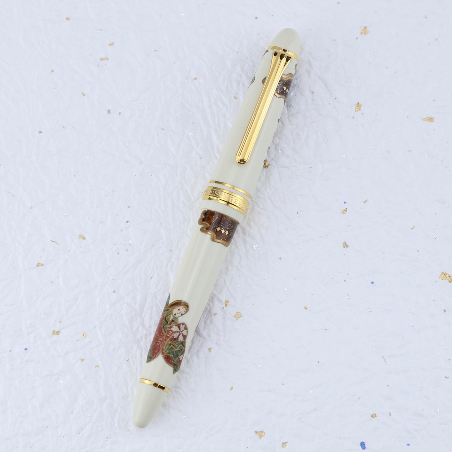 Sailor Profit Maki-e "The Tale of Genji" Limited Edition Fountain Pen | Oshita Kosen