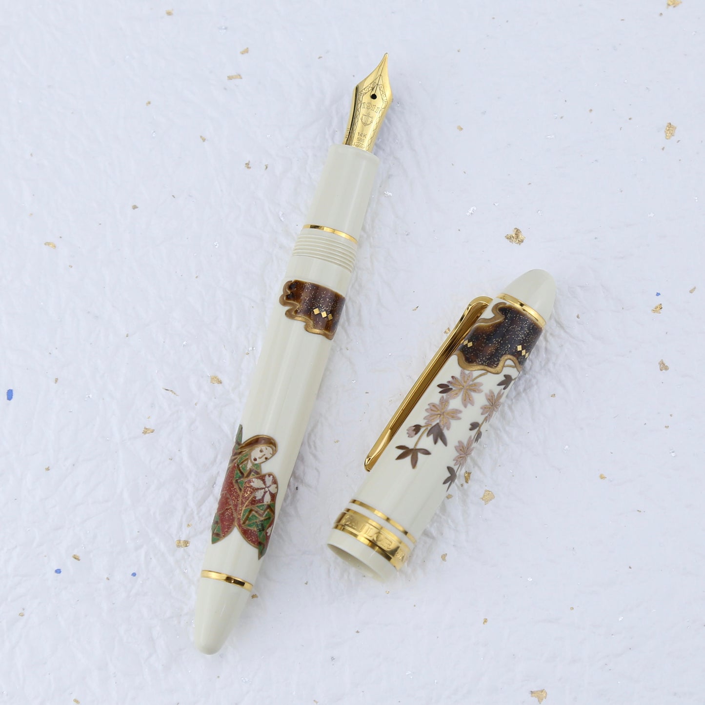 Sailor Profit Maki-e "The Tale of Genji" Limited Edition Fountain Pen | Oshita Kosen