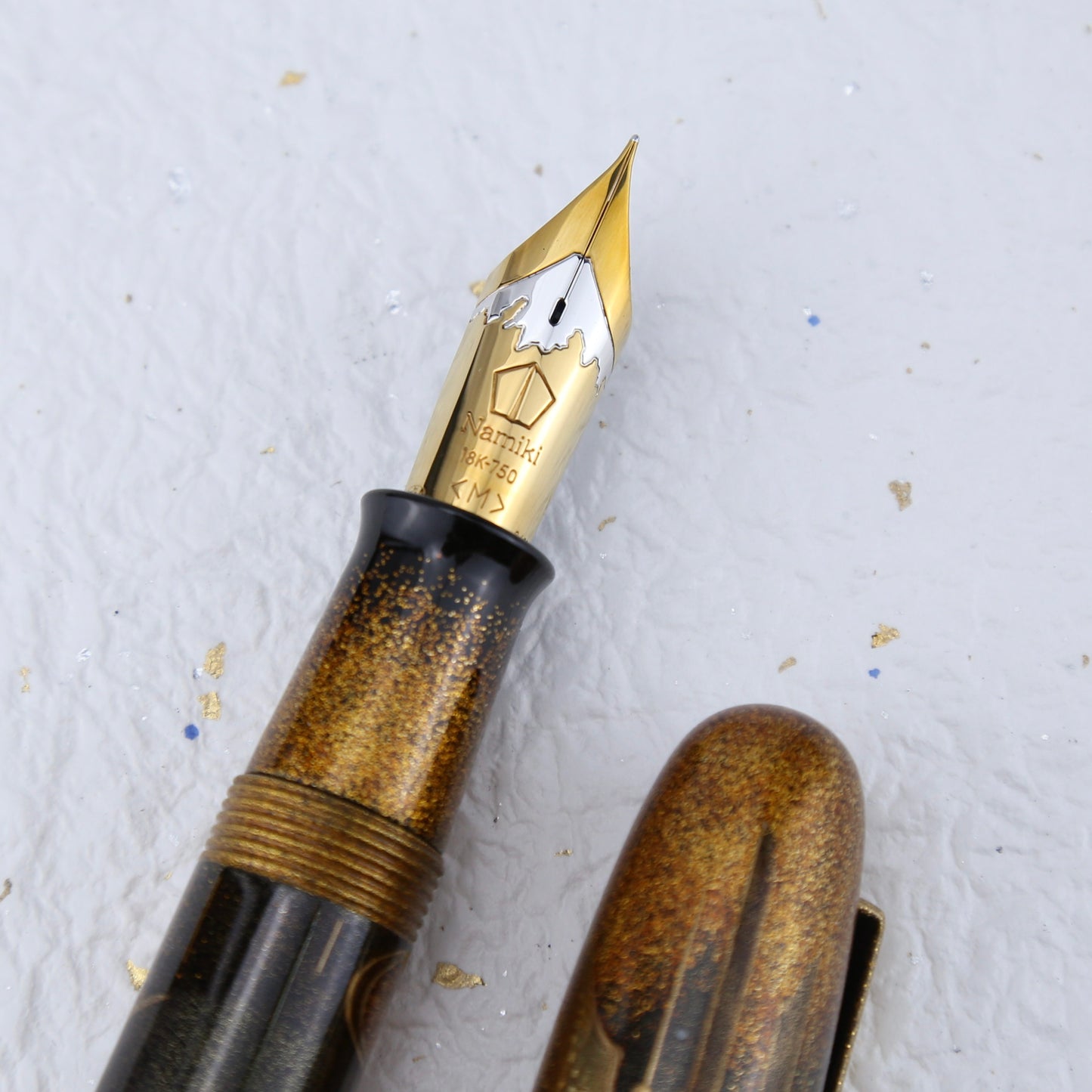 Namiki No. 50 Emperor Maki-e Fountain Pen — Carp on Waterfall