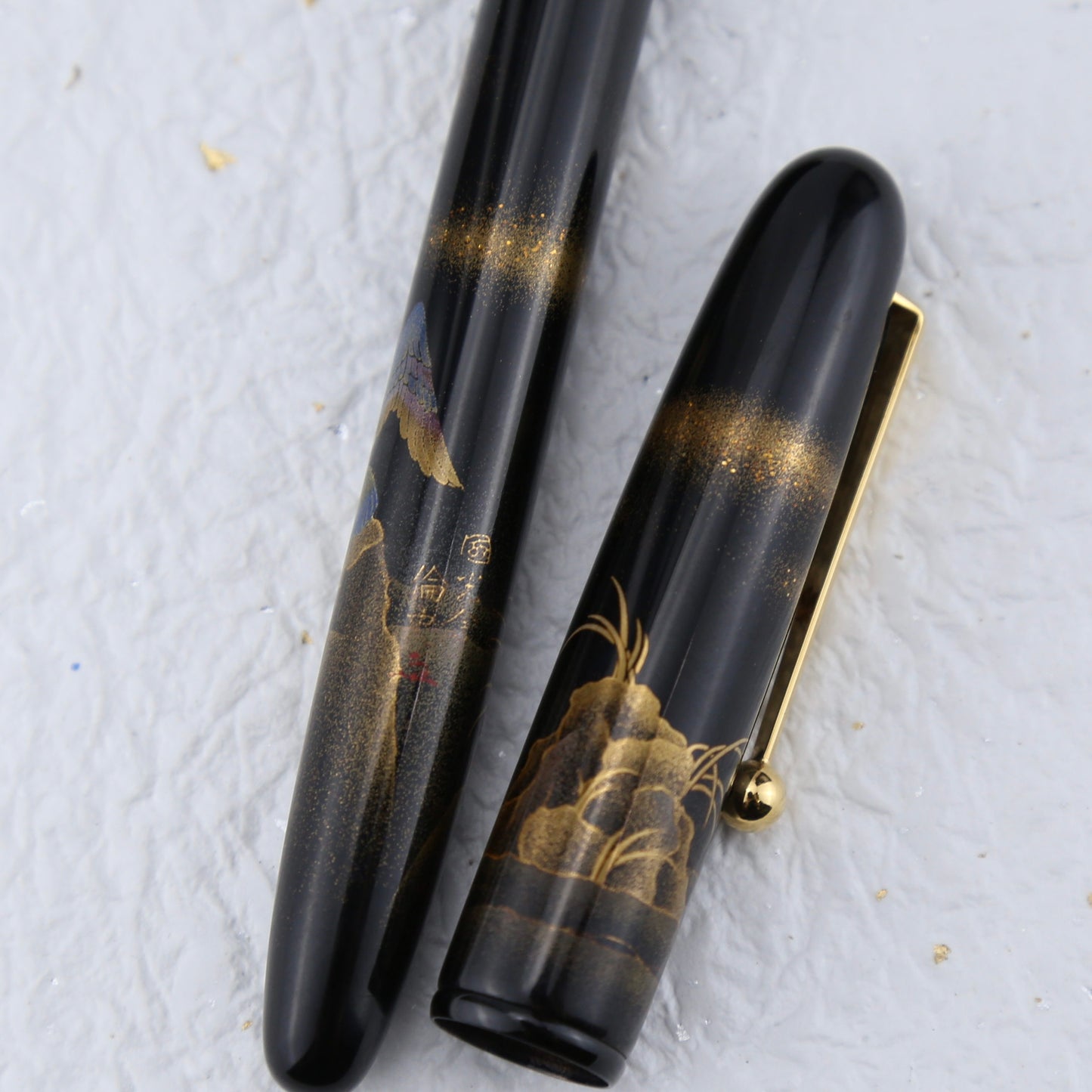 Namiki No. 10 Maki-e Fountain Pen — Pelican | By Norifumi | Discontinued