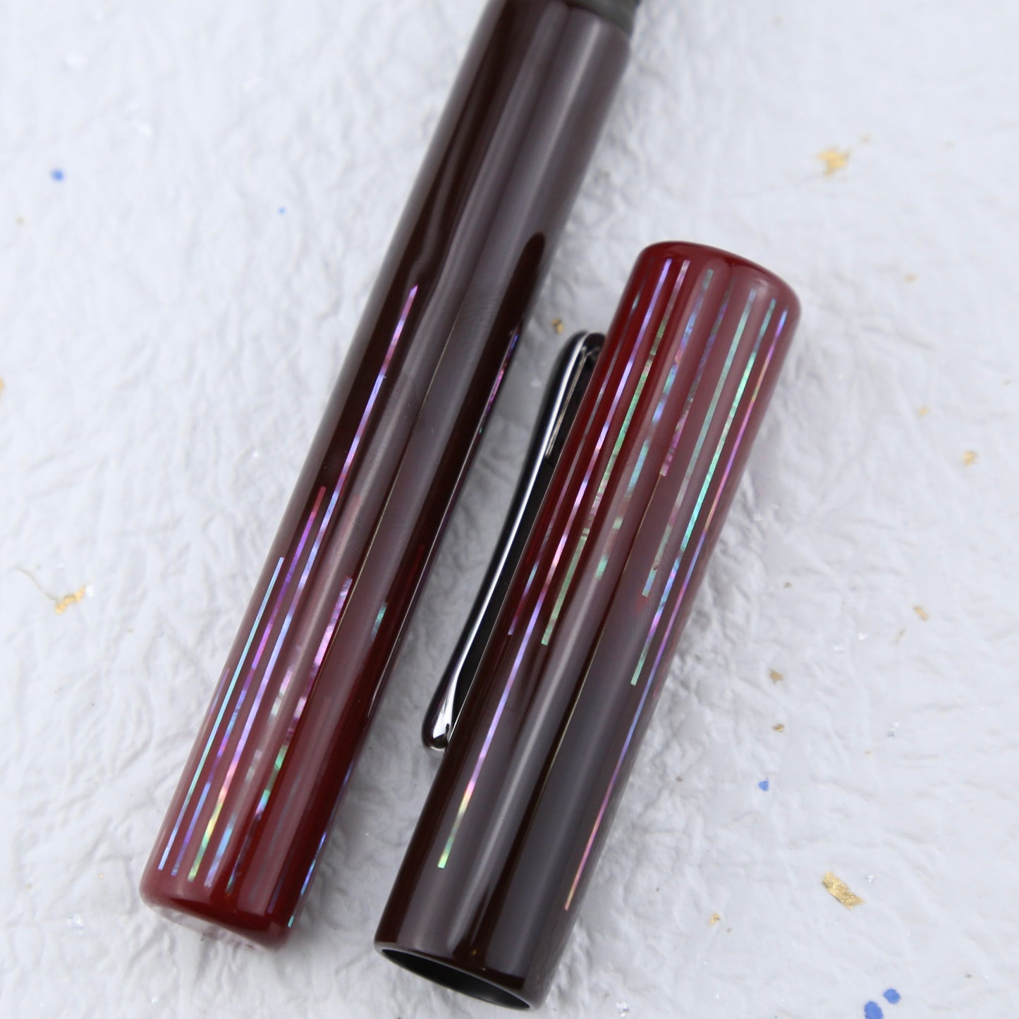 TACCIA Raden Tensai "Haruana" Limited Edition Fountain Pen | 螺钿天彩「春茜」