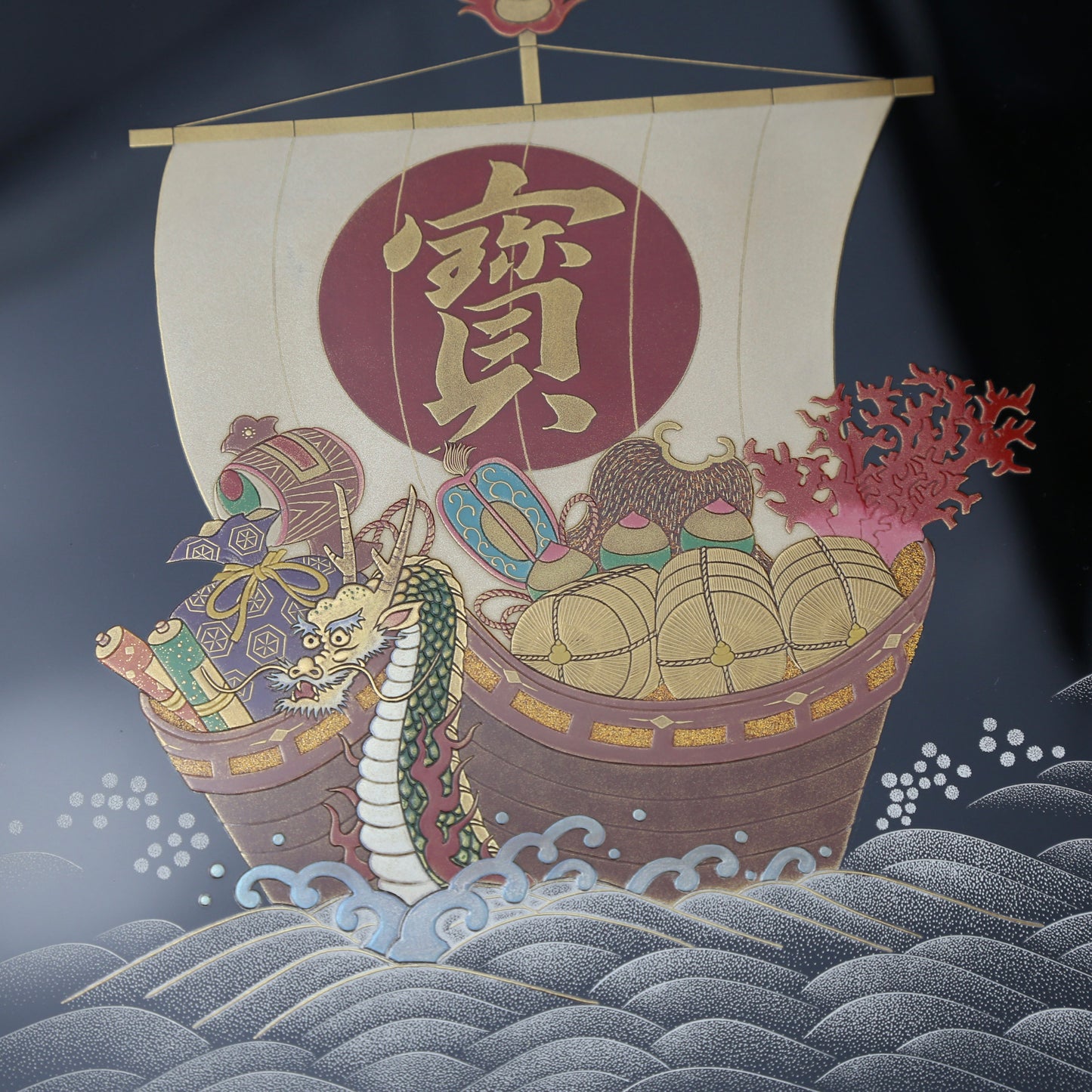 PILOT 100th Anniversary Seven Gods of Good Fortune Maki-e Complete Set