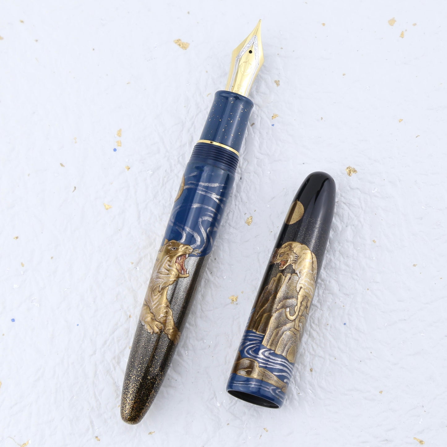 Sailor Moonlight Maki-e Series No. 3 — Moonlight Tiger | Numbered Limited Edition