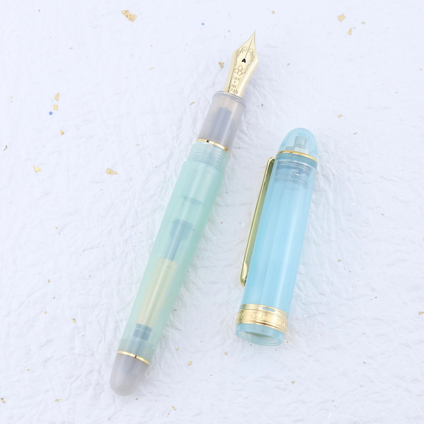 Platinum × Nonble Limited Edition Fountain Pen “Peppermint Tea”