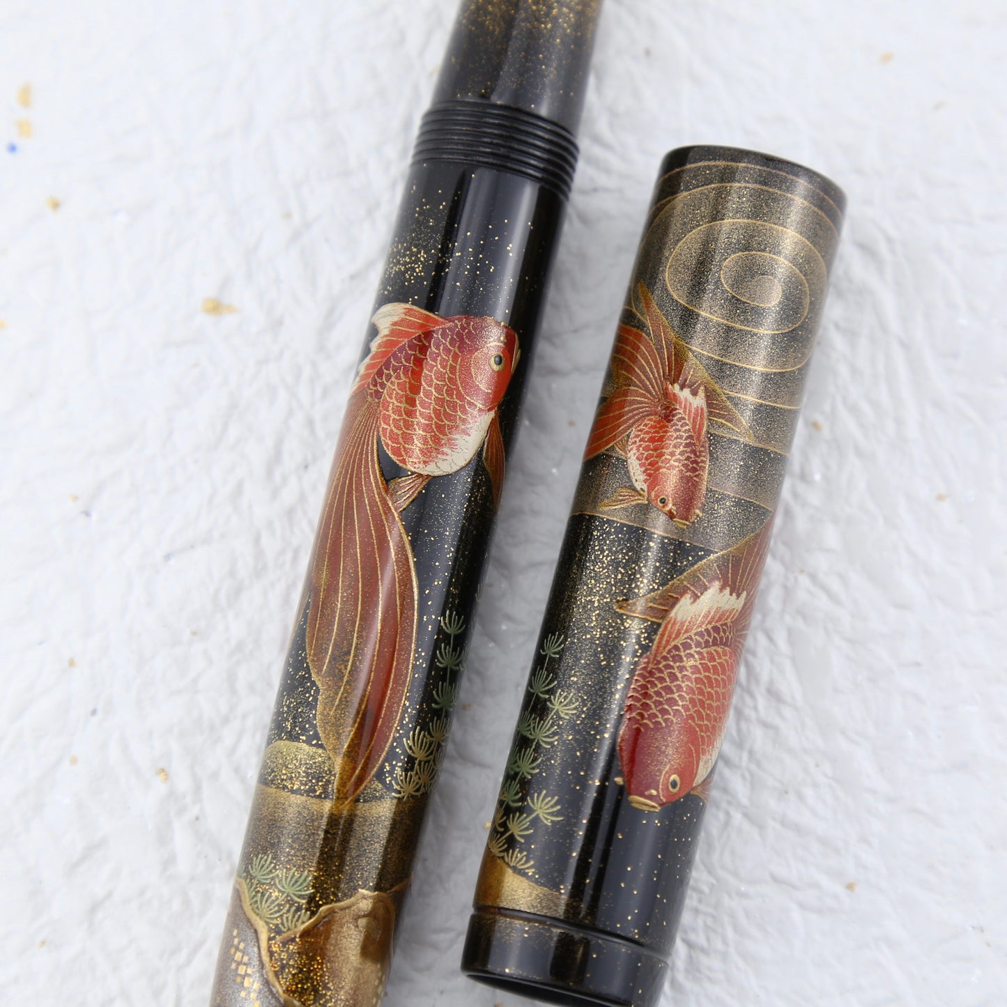 Namiki Emperor Goldfish — No. 50 Maki-e Fountain Pen | Artisan Masaki