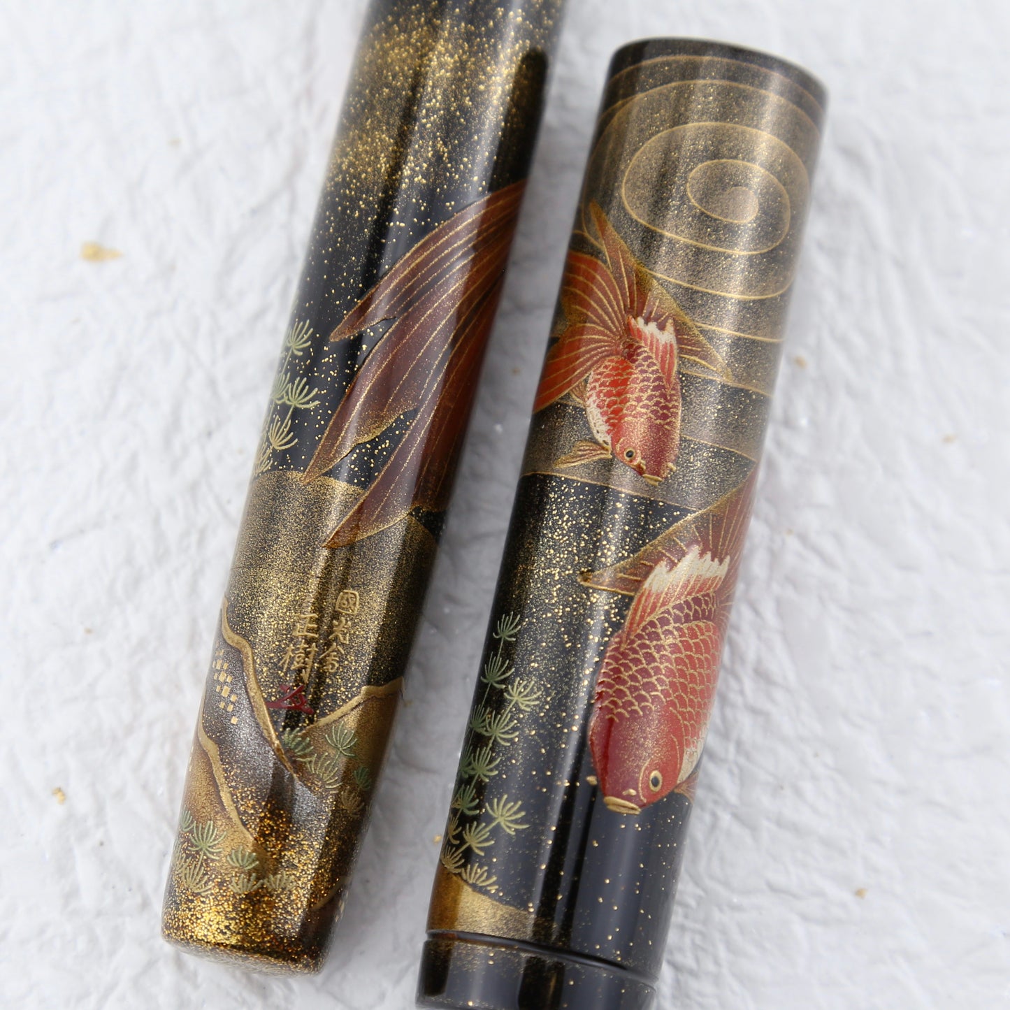 Namiki Emperor Goldfish — No. 50 Maki-e Fountain Pen | Artisan Masaki