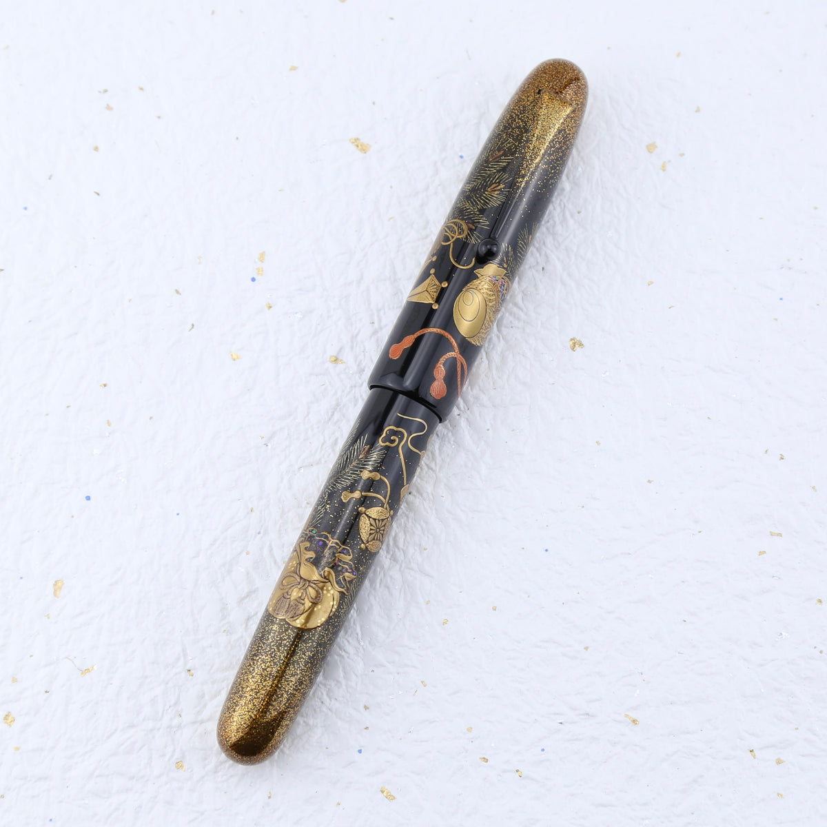 Namiki Emperor Treasure Maki-e Fountain Pen — Takara-zukushi