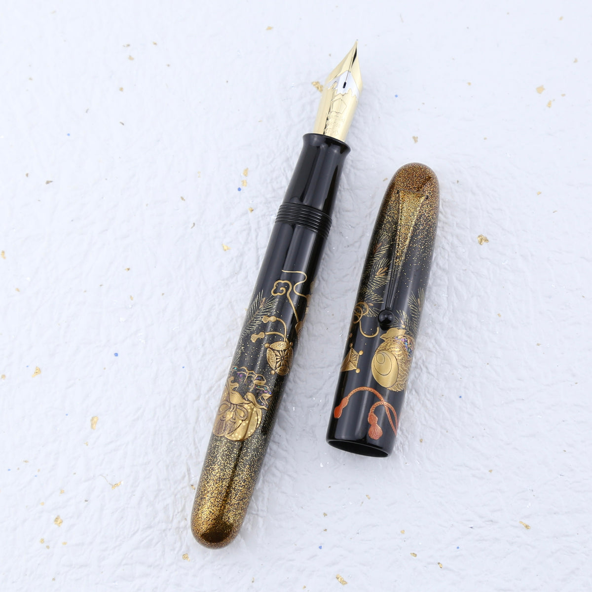 Namiki Emperor Treasure Maki-e Fountain Pen — Takara-zukushi