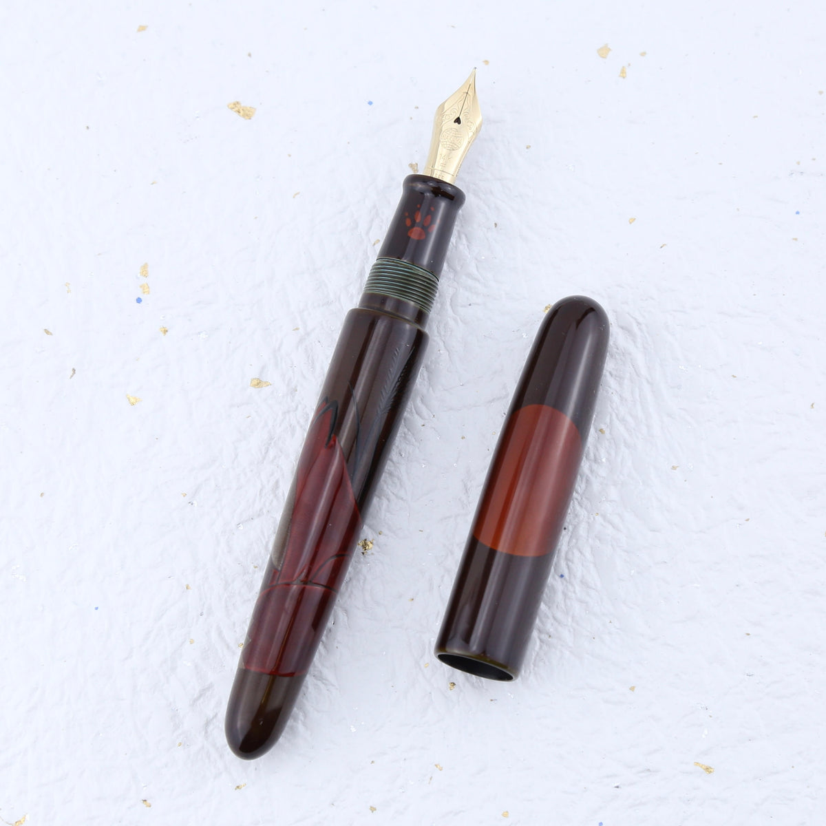 Nakaya Maki-e Chushu Kitsune — Mid-Autumn Fox