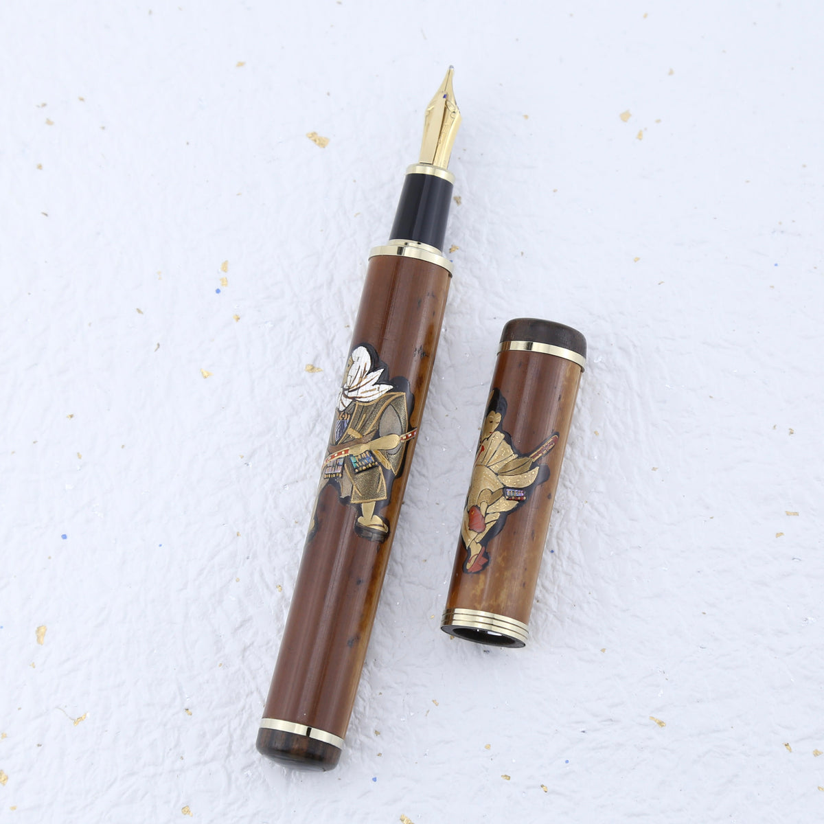 Sailor Susutake Maki-e — Benkei & Ushiwakamaru | Limited to 50 Pieces
