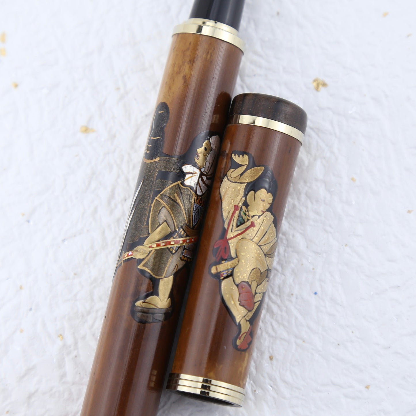 Sailor Susutake Maki-e — Benkei & Ushiwakamaru | Limited to 50 Pieces