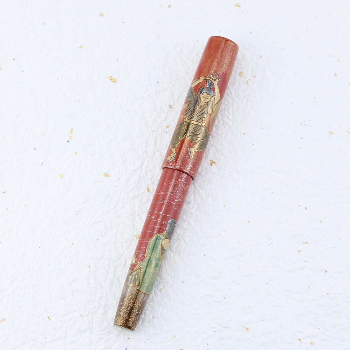 Sailor King of Pens Supreme Maki-e "Battle of Ganryujima" | Limited to 33 Pieces | 21K Gold Nib
