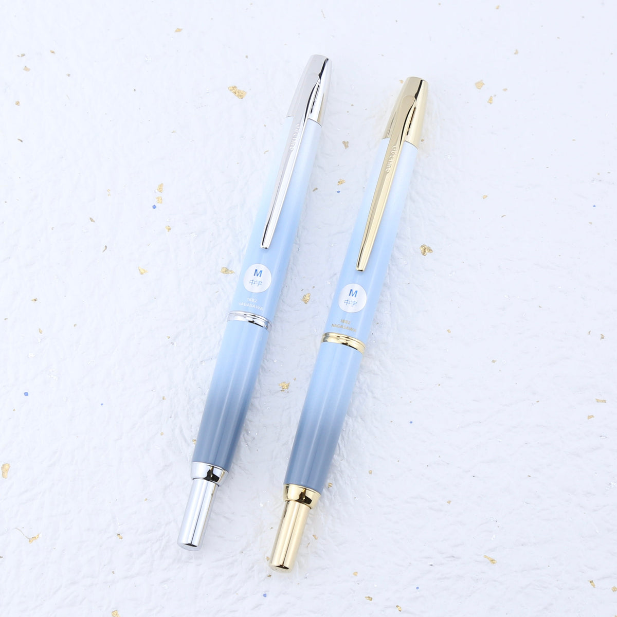 NAGASAWA Limited Edition Capless Senkari Water Blue Fountain Pen