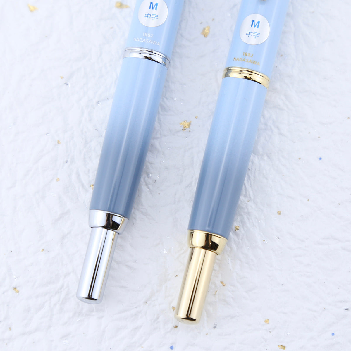 NAGASAWA Limited Edition Capless Senkari Water Blue Fountain Pen