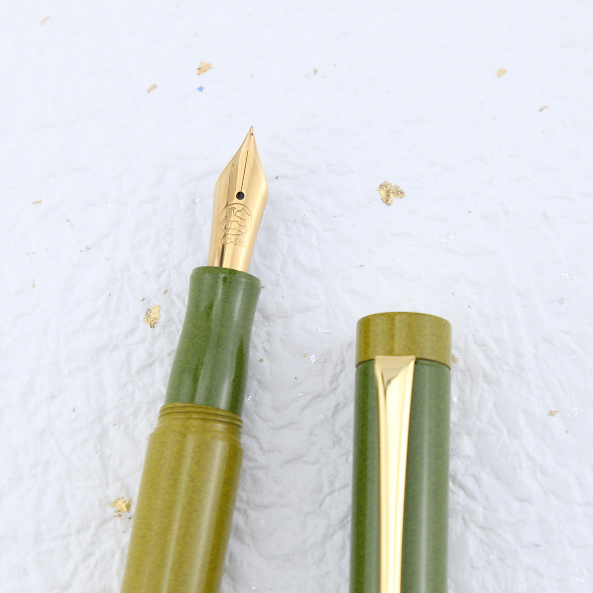 Poesie x Eboya Tan-Pen Limited Edition Fountain Pen – Lemon Candy