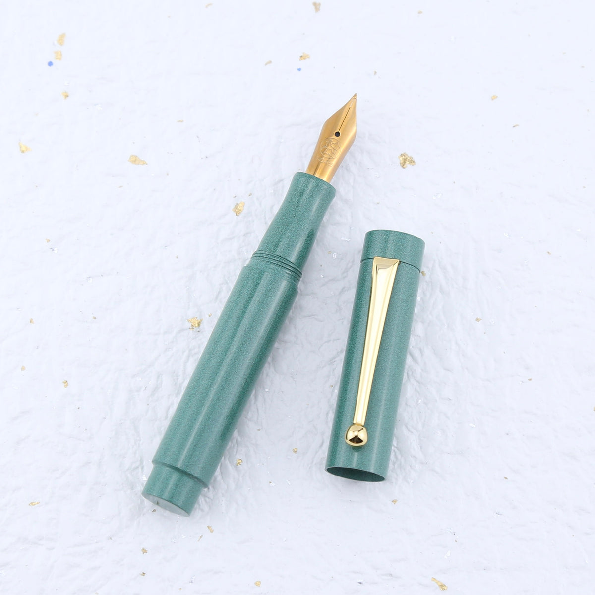 Poesie x Eboya Tan-Pen Limited Edition Fountain Pen – Jade