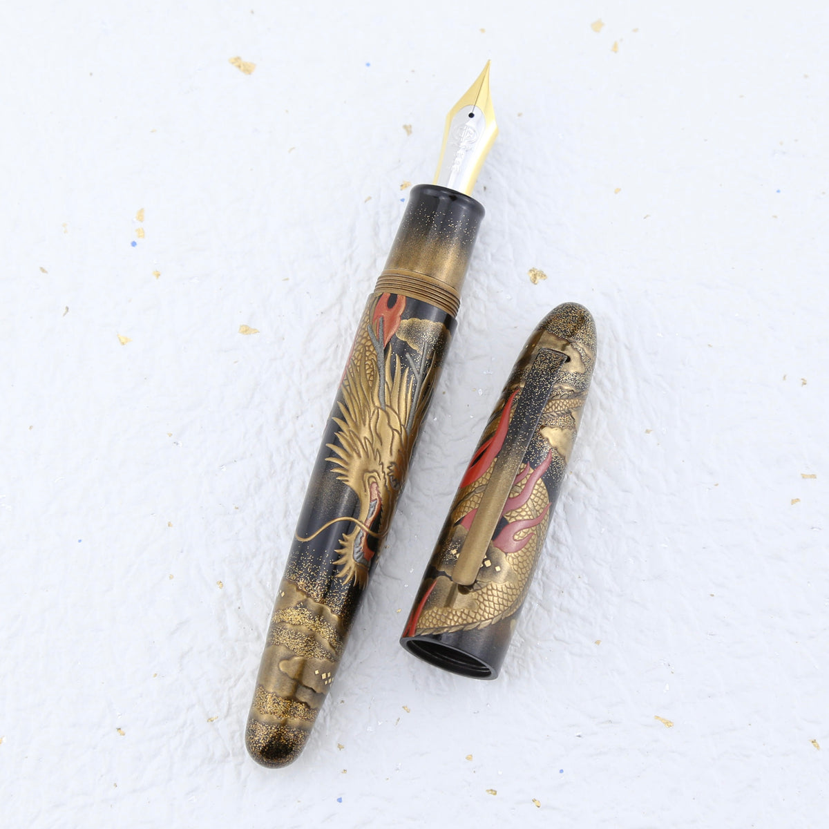 TACCIA Miyabi Empress Maki-e Dragon Fountain Pen (Ryū)