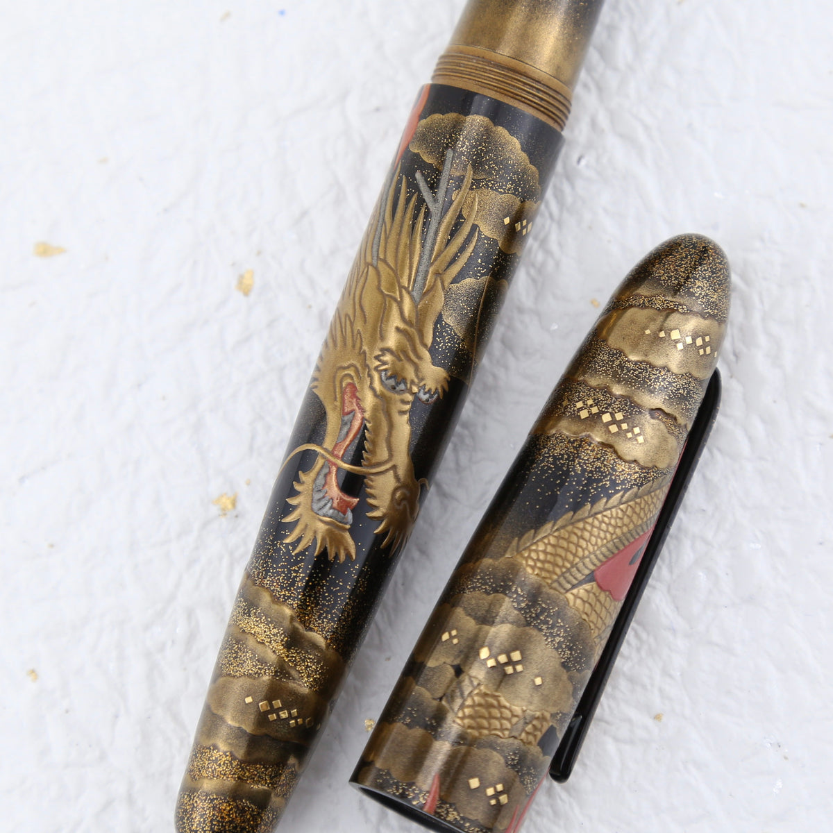 TACCIA Miyabi Empress Maki-e Dragon Fountain Pen (Ryū)