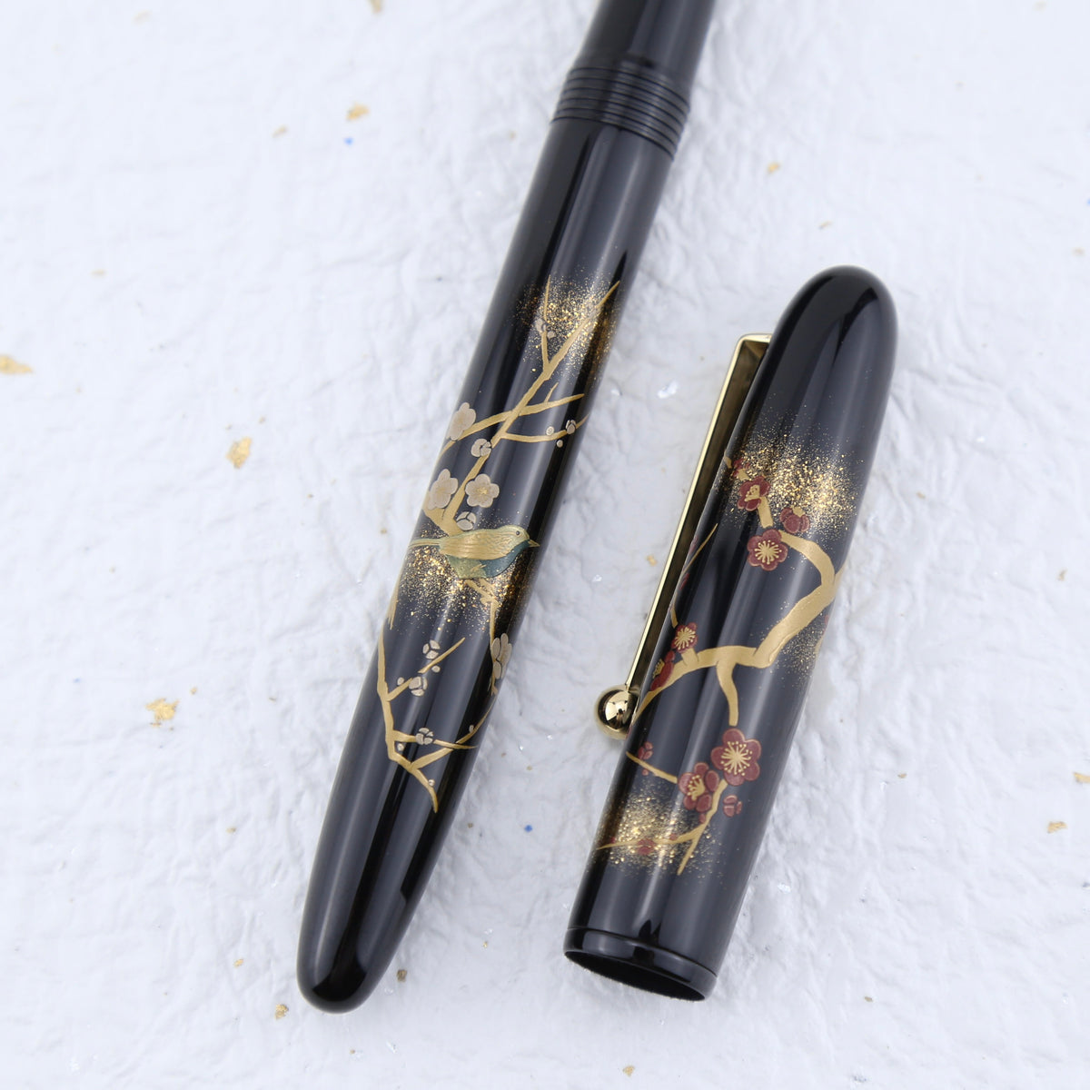 Namiki Yukari “Apricot Tree and Warbler” Maki-e Fountain Pen
