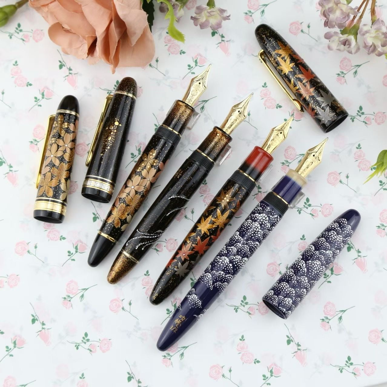 Sailor King Profit Maki-e Four Seasons cross point