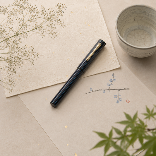 Taccia Kakutate “Asagi” Fountain Pen
