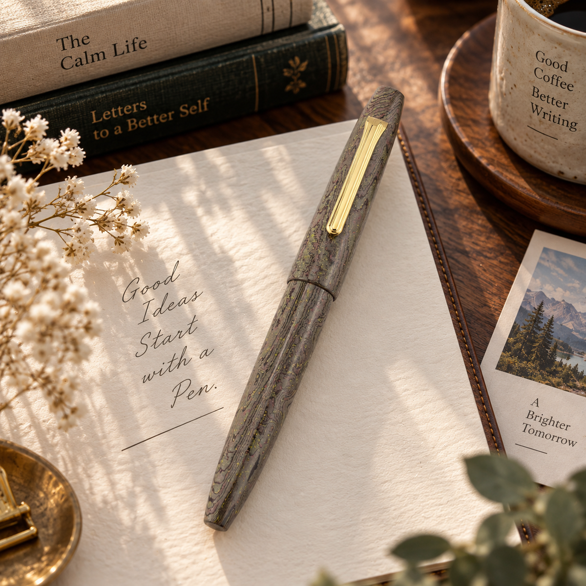 Sailor Naginata Togi Ebonite Fountain Pen "SYOKEI"