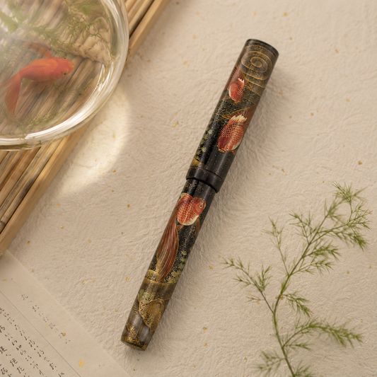 Namiki Emperor Goldfish — No. 50 Maki-e Fountain Pen | Artisan Masaki
