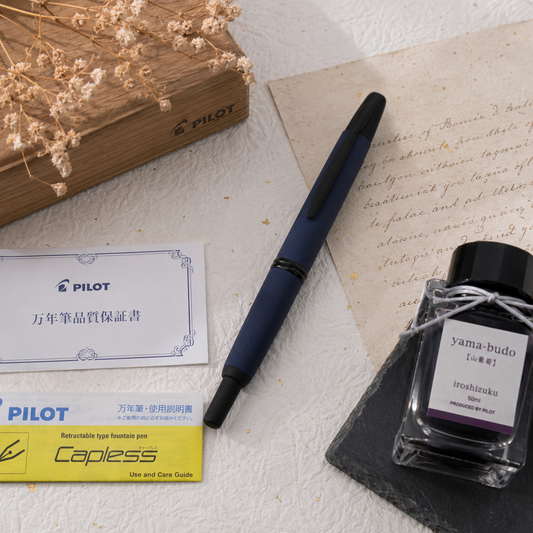 Pilot Capless 2025 Limited Edition "Link Midnight" Fountain Pen