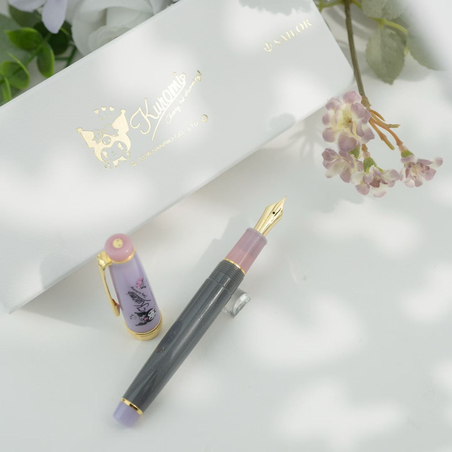 Sailor x Sanrio Kuromi — Fountain Pen & Ink